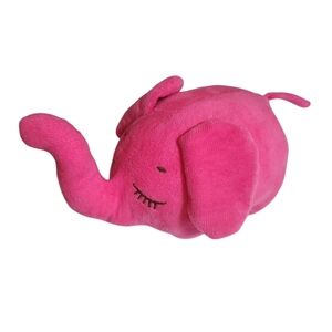 Pink Plush Elephant Stuffed Animal